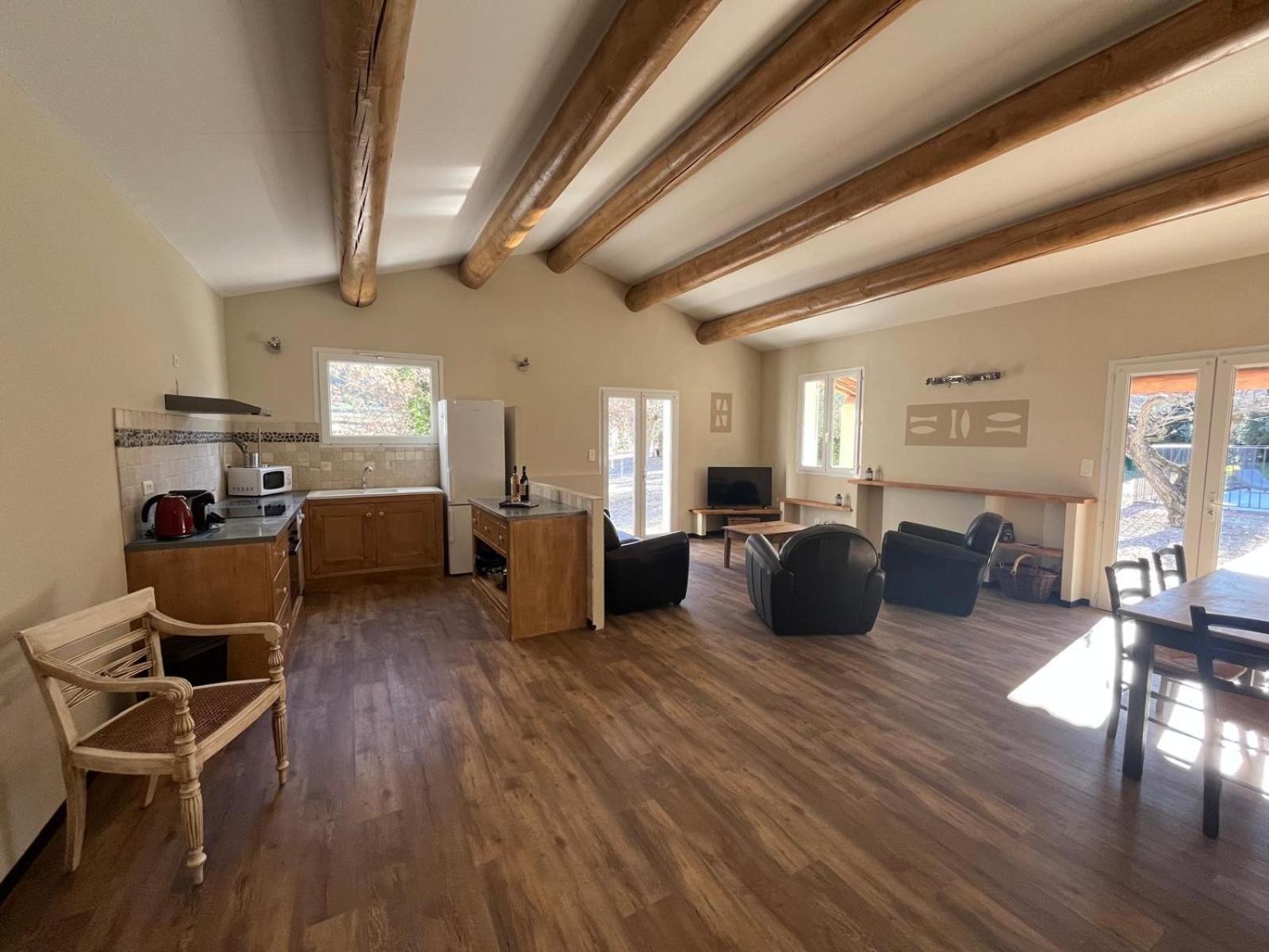 Villas De La Ferme Du Gros Noyer Malaucene Luaran gambar